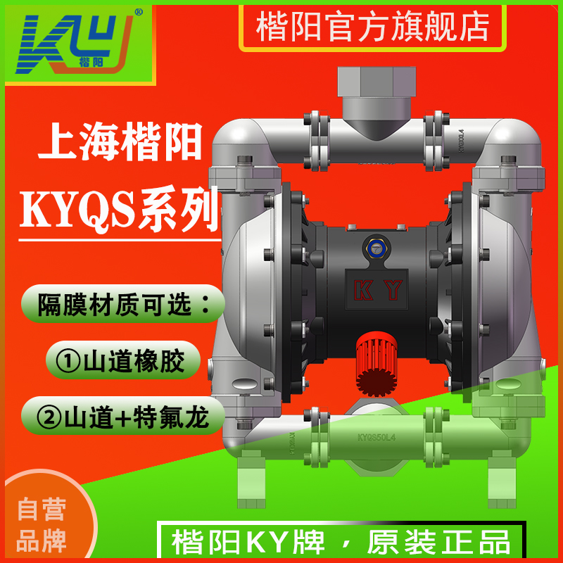 KYQS65L6不銹鋼316L氣動(dòng)隔膜泵3