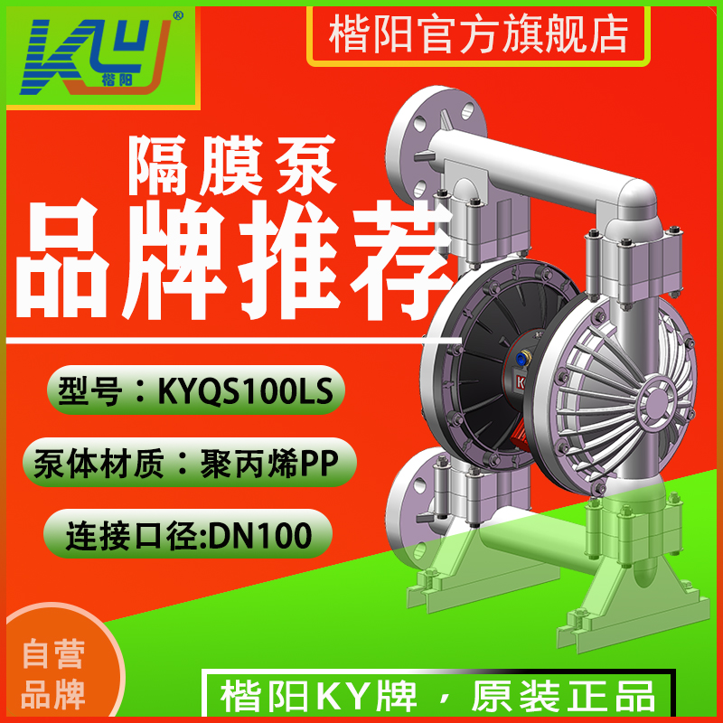 KYQS100LS工程塑料氣動(dòng)隔膜泵圖