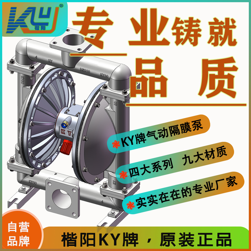 KYQ100L4不銹鋼氣動(dòng)隔膜泵4